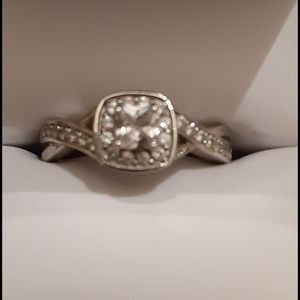 Sterling Silver and CZ Ring